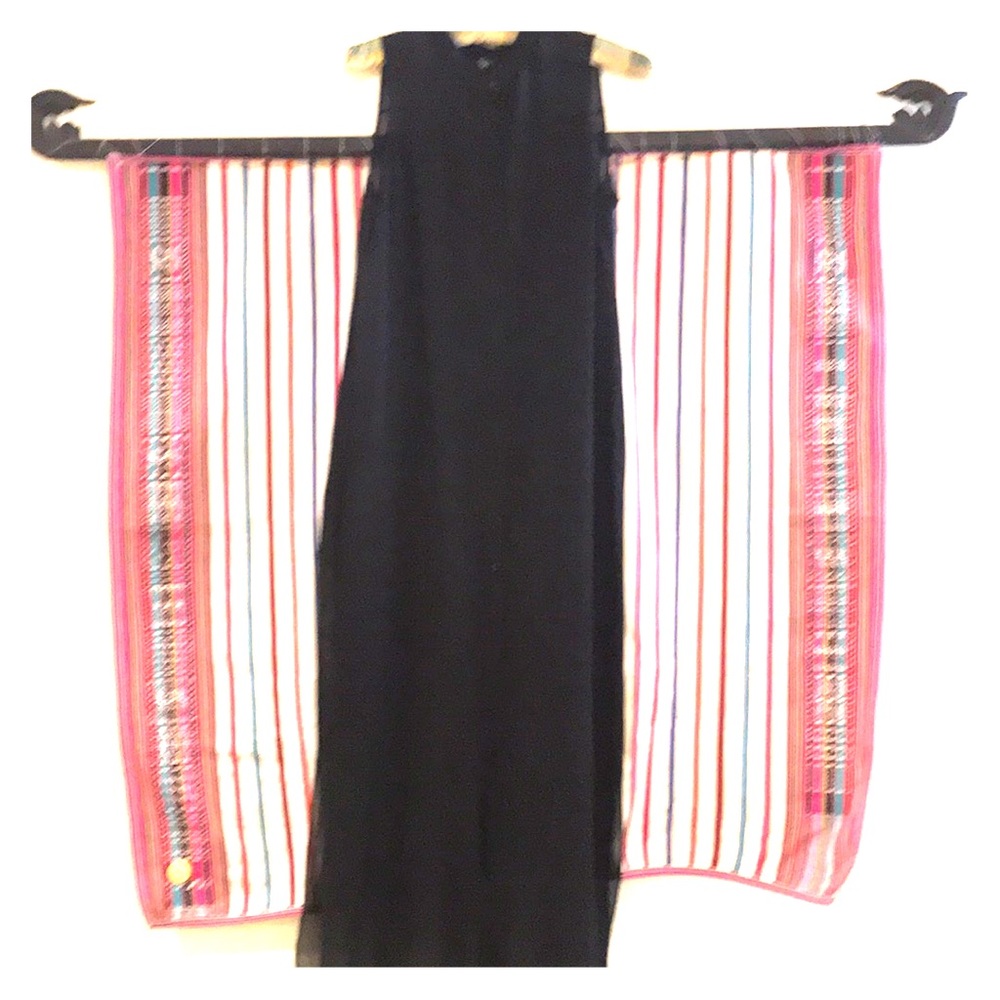 EILEEN Fisher long 100% silk sheer tunic/shirt M